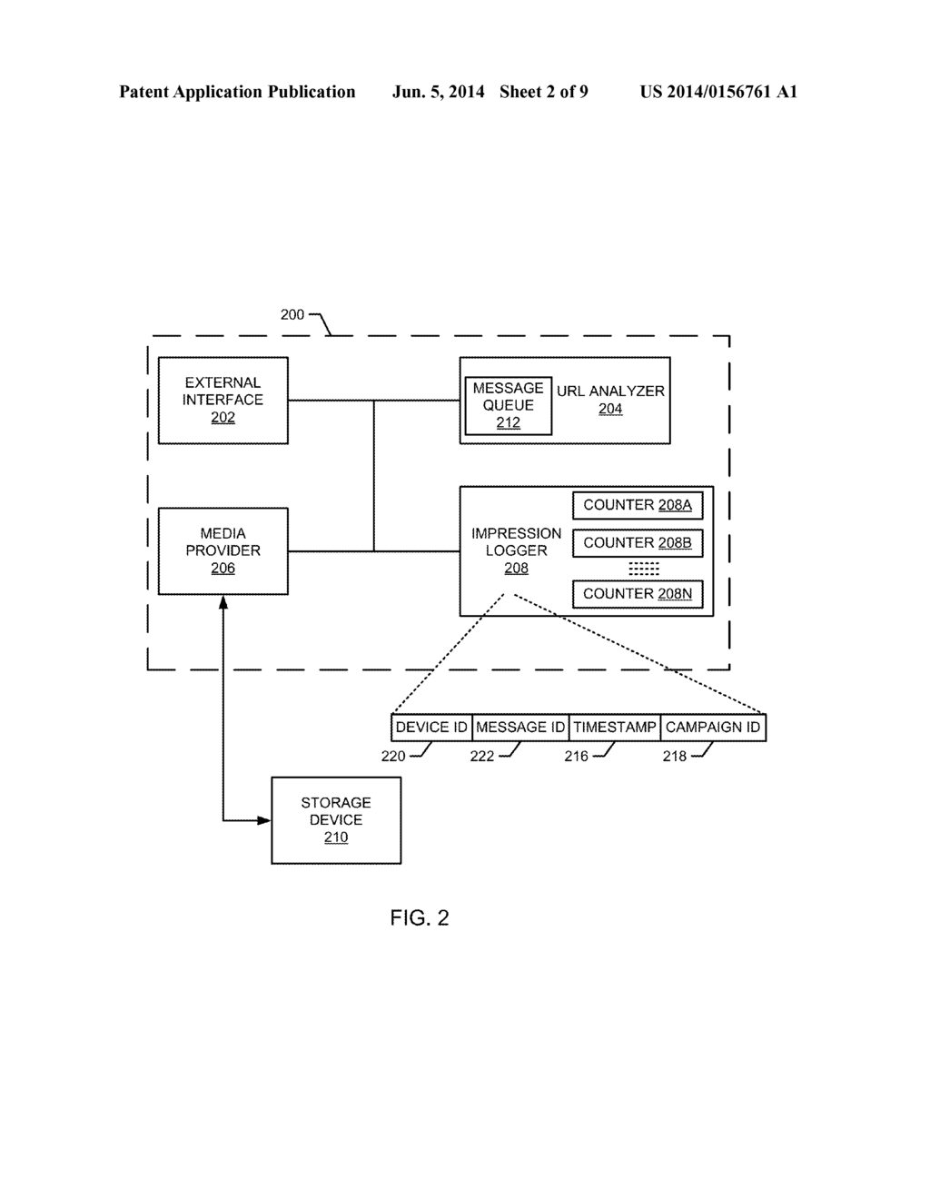 METHODS AND APPARATUS TO MONITOR IMPRESSIONS OF SOCIAL MEDIA MESSAGES - diagram, schematic, and image 03