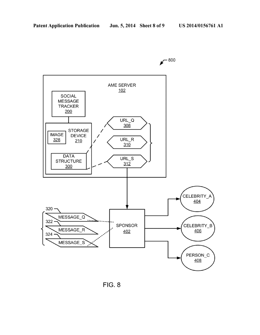 METHODS AND APPARATUS TO MONITOR IMPRESSIONS OF SOCIAL MEDIA MESSAGES - diagram, schematic, and image 09