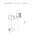 TRANSACTION SYSTEM FOR EXCHANGING COMMODITY DATA VIA PORTABLE STORAGE     DEVICE AND METHOD THEREOF diagram and image