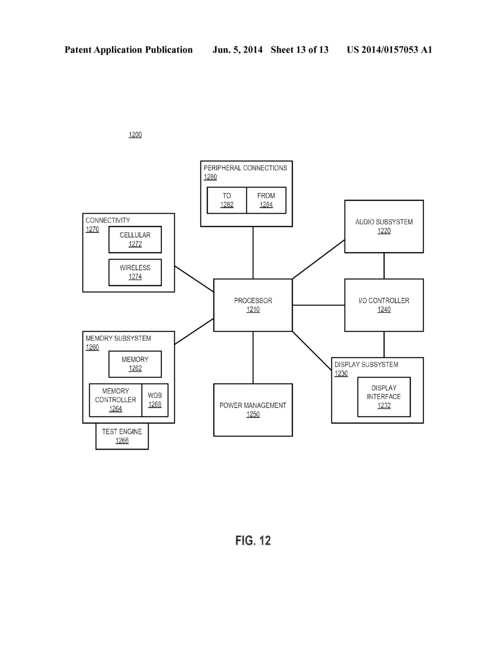 MEMORY SUBSYSTEM DATA BUS STRESS TESTING - diagram, schematic, and image 14