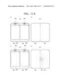 PORTABLE APPARATUS HAVING A PLURALITY OF TOUCH SCREENS AND METHOD OF     OUTPUTTING SOUND THEREOF diagram and image