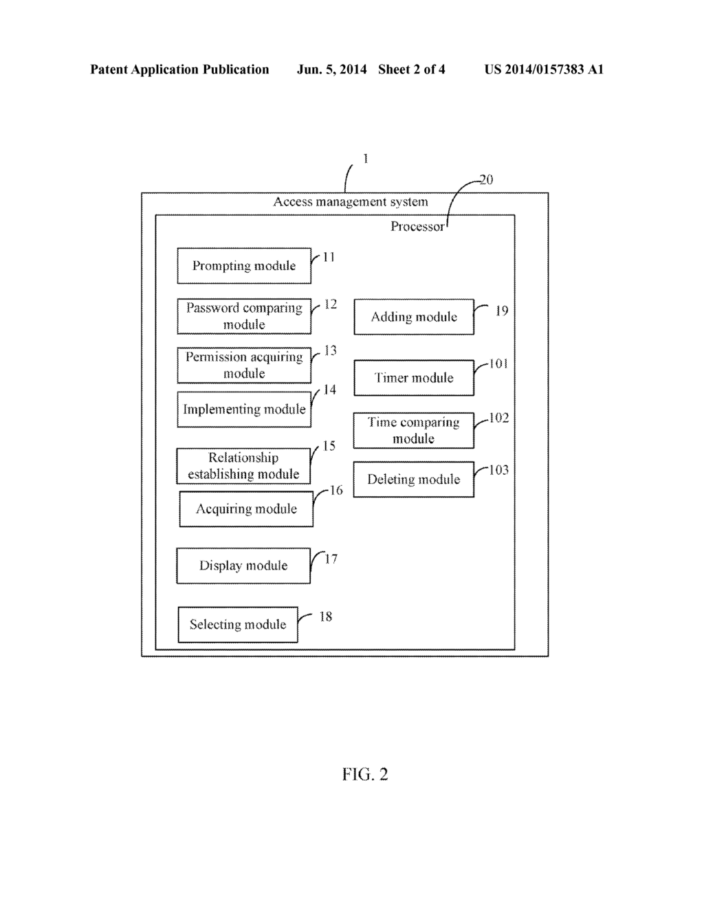 ACCESS MANAGEMENT SYSTEM AND METHOD - diagram, schematic, and image 03