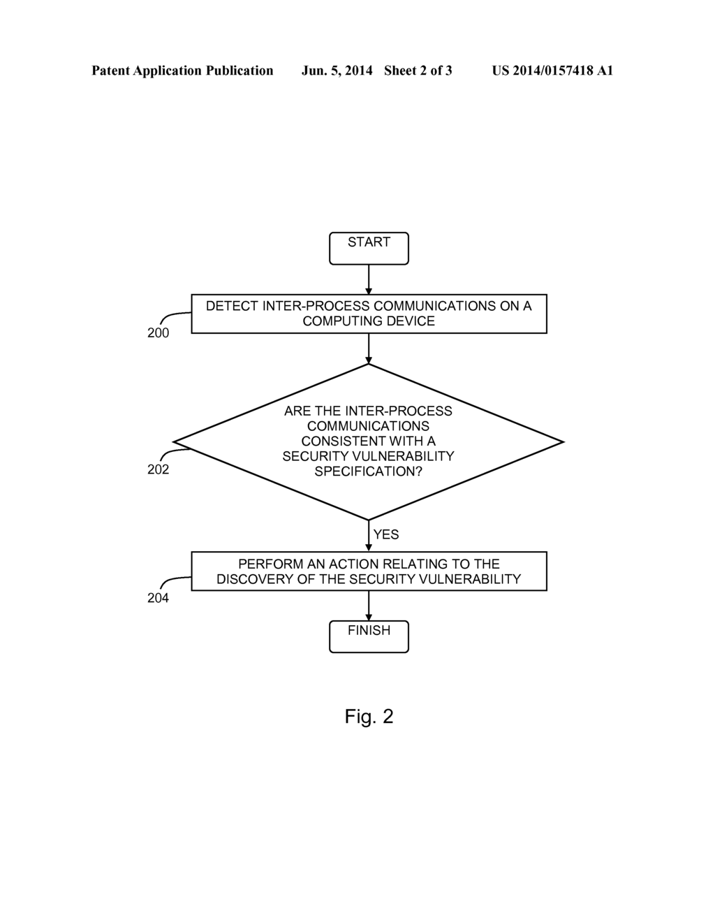 DETECTING SECURITY VULNERABILITIES ON COMPUTING DEVICES - diagram, schematic, and image 03