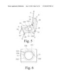 Portable multifunctional commode chair diagram and image