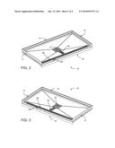 Barrier Free Shower Pan With Improved Drainage Paths diagram and image