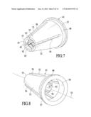 CLEANING TOOL ASSEMBLY WITH A DISPOSABLE CLEANING IMPLEMENT diagram and image