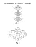 MODIFIED PIER FOR MODULAR, PORTABLE, INTERLOCKING SYSTEM diagram and image