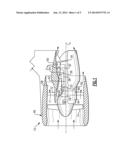 GAS TURBINE ENGINE COMPRESSOR ARRANGEMENT diagram and image