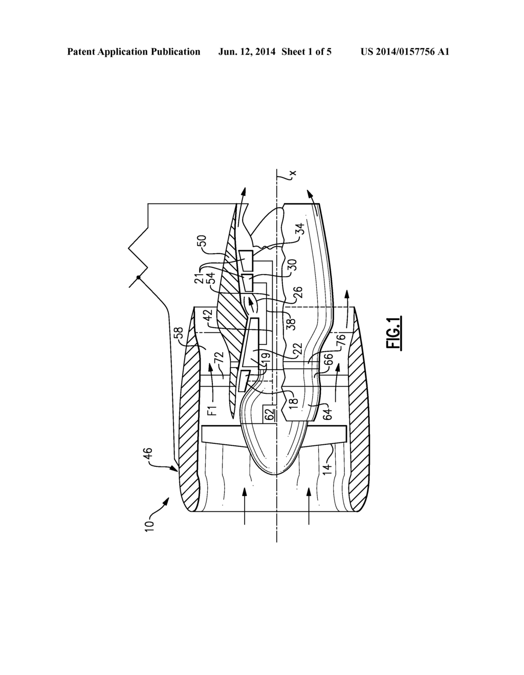 GAS TURBINE ENGINE COMPRESSOR ARRANGEMENT - diagram, schematic, and image 02