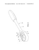 RATCHET WRENCH HAVING A REPLACEABLE TOOL HEAD diagram and image