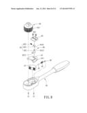 RATCHET WRENCH HAVING A REPLACEABLE TOOL HEAD diagram and image