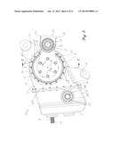 SQUARE BALER HAVING PLANETARY PLUNGER DRIVE diagram and image