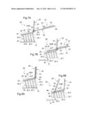 DEVICE FOR BLOWING GAS INTO A FACE OF TRAVELING STRIP MATERIAL diagram and image