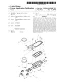 HYDRAULIC BRAKE DEVICE FOR A BICYCLE diagram and image