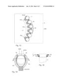 Device for sterilizing plastic parisons diagram and image