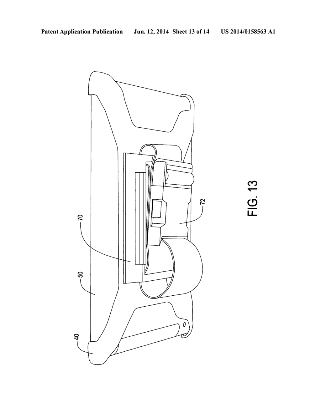 COMPUTER CASE AND STAND WITH INTEGRATED PILLOW - diagram, schematic, and image 14