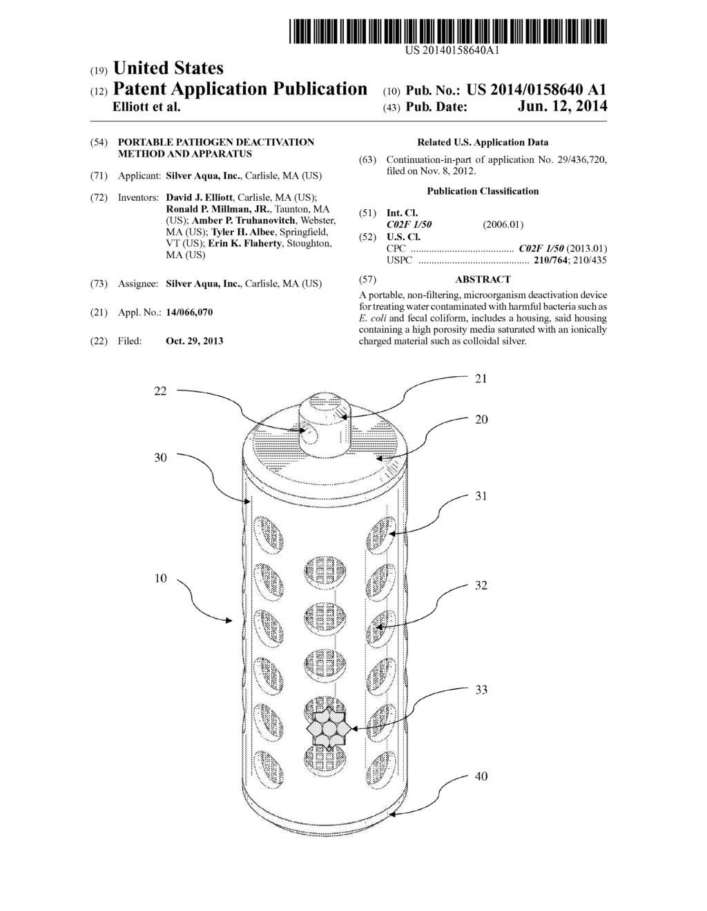 PORTABLE PATHOGEN DEACTIVATION METHOD AND APPARATUS - diagram, schematic, and image 01