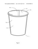 Stackable Container with Selectable Partitions diagram and image