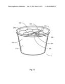 Stackable Container with Selectable Partitions diagram and image