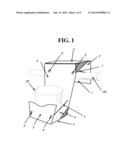 FOLDING TRAVEL SUPPORT DEVICE AND METHOD FOR  USING THE SAME diagram and image