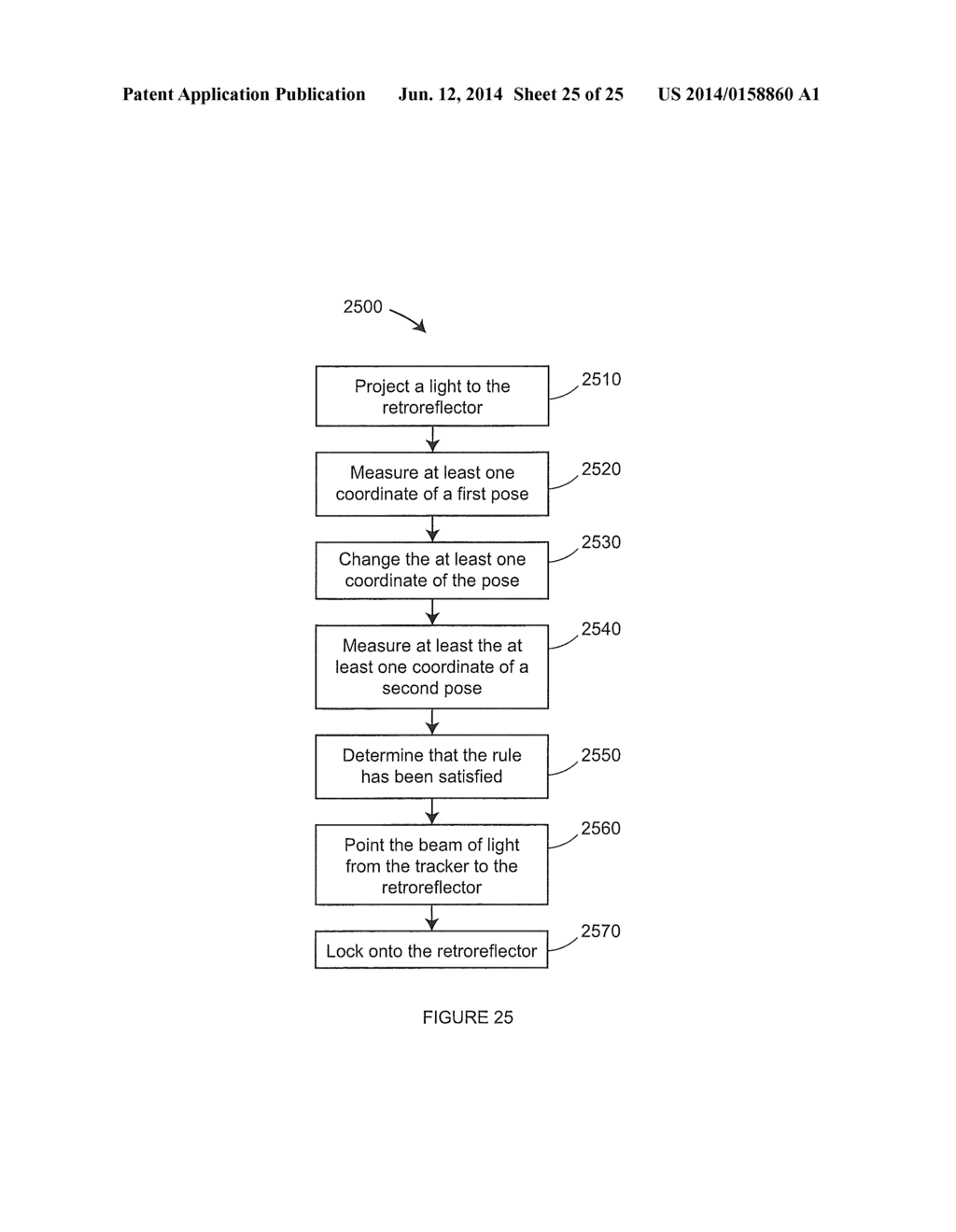 METHOD AND APPARATUS FOR USING GESTURES TO CONTROL A LASER TRACKER - diagram, schematic, and image 26