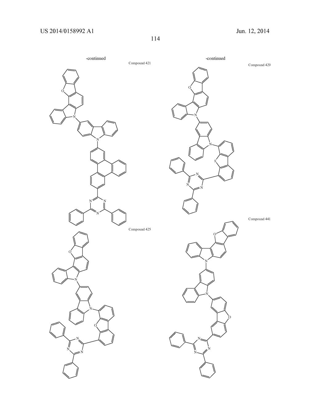 Carbazole Compounds For Delayed Fluorescence - diagram, schematic, and image 118