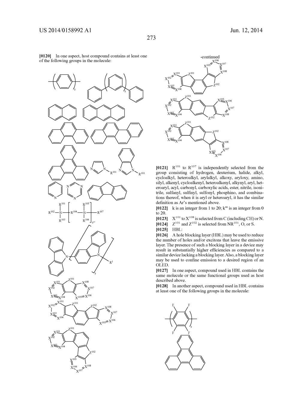 Carbazole Compounds For Delayed Fluorescence - diagram, schematic, and image 277