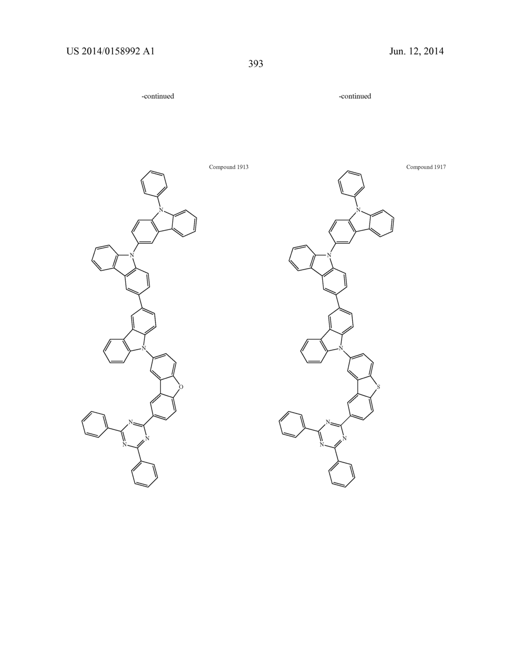 Carbazole Compounds For Delayed Fluorescence - diagram, schematic, and image 397