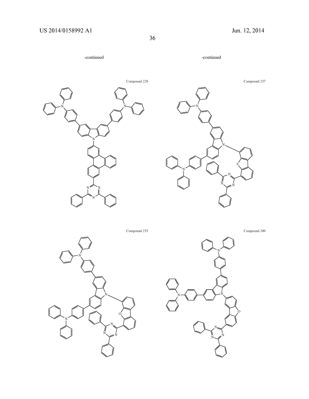 Carbazole Compounds For Delayed Fluorescence - diagram, schematic, and image 40
