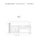 ORGANIC LIGHT EMITTING DIODE DISPLAY DEVICE AND METHOD OF FABRICATING THE     SAME diagram and image