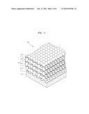 GRAPHENE-NANOPARTICLE STRUCTURE AND METHOD OF MANUFACTURING THE SAME diagram and image