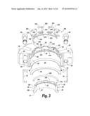 SELF ALIGNING SPLIT MECHANICAL SEAL EMPLOYING A SELECTIVELY ENGAGEABLE     AXIAL BIASING ASSEMBLY diagram and image