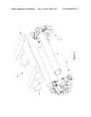 SUSPENSION ELEMENT HAVING A HYDRAULIC STRUT CONNECTED TO A PRESSURE     ACCUMULATOR AND INDEPENDENT SUSPENSION USING THE SAME diagram and image