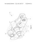 SUSPENSION ELEMENT HAVING A HYDRAULIC STRUT CONNECTED TO A PRESSURE     ACCUMULATOR AND INDEPENDENT SUSPENSION USING THE SAME diagram and image