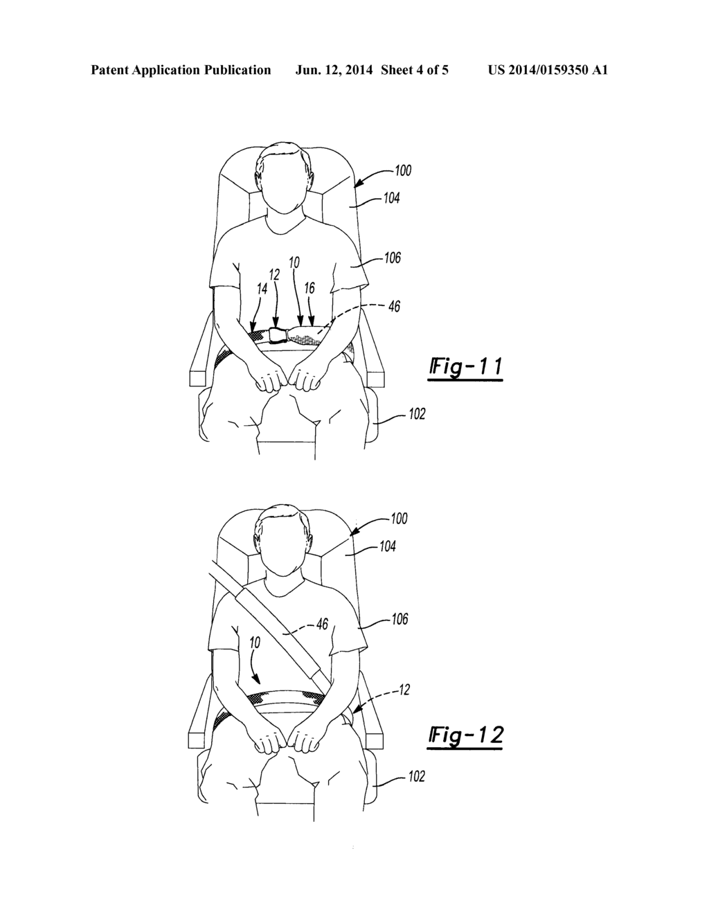 BELT INTEGRATED AIRBAG - diagram, schematic, and image 05