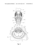 RATCHETING HOSE NUT FOR A FLUID DELIVERY DEVICE diagram and image