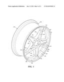 LIGHTWEIGHT AERODYNAMIC WHEEL ASSEMBLY diagram and image