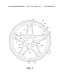 LIGHTWEIGHT AERODYNAMIC WHEEL ASSEMBLY diagram and image