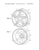 LIGHTWEIGHT AERODYNAMIC WHEEL ASSEMBLY diagram and image