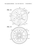 LIGHTWEIGHT AERODYNAMIC WHEEL ASSEMBLY diagram and image