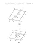 ADJUSTABLE RADIOFREQUENCY FILTER IN PLANAR TECHNOLOGY AND METHOD OF     ADJUSTING THE FILTER diagram and image