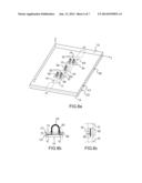 ADJUSTABLE RADIOFREQUENCY FILTER IN PLANAR TECHNOLOGY AND METHOD OF     ADJUSTING THE FILTER diagram and image