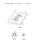 ADJUSTABLE RADIOFREQUENCY FILTER IN PLANAR TECHNOLOGY AND METHOD OF     ADJUSTING THE FILTER diagram and image