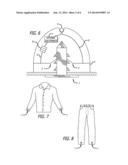 DEVICE AND ITS USE FOR DETERRING WEARING AND RETURNING OF MERCHANDISE diagram and image