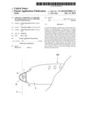 AIRCRAFT COMPRISING AN ONBOARD WEATHER RADAR ANTENNA PROVIDED WITH     INCLINED PANELS diagram and image