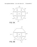 AIRCRAFT COMPRISING AN ONBOARD WEATHER RADAR ANTENNA PROVIDED WITH     INCLINED PANELS diagram and image