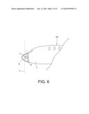 AIRCRAFT COMPRISING AN ONBOARD WEATHER RADAR ANTENNA PROVIDED WITH     INCLINED PANELS diagram and image