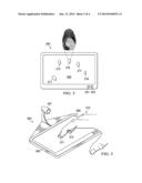 FINGER-SPECIFIC INPUT ON TOUCHSCREEN DEVICES diagram and image