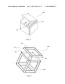 METHOD FOR SURFACE DECORATION OF AN OBJECT WITH 3-DIMENSIONAL GEOMETRY AND     THE OBJECT OBTAINED THEREFROM diagram and image