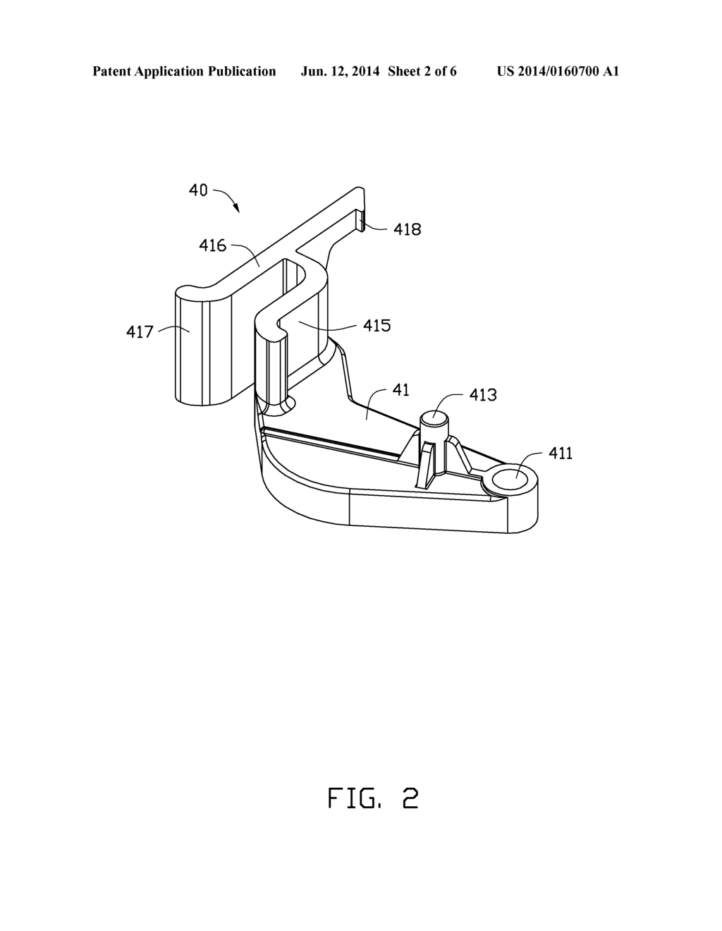 MOUNTING APPARATUS FOR BACKPLANE - diagram, schematic, and image 03